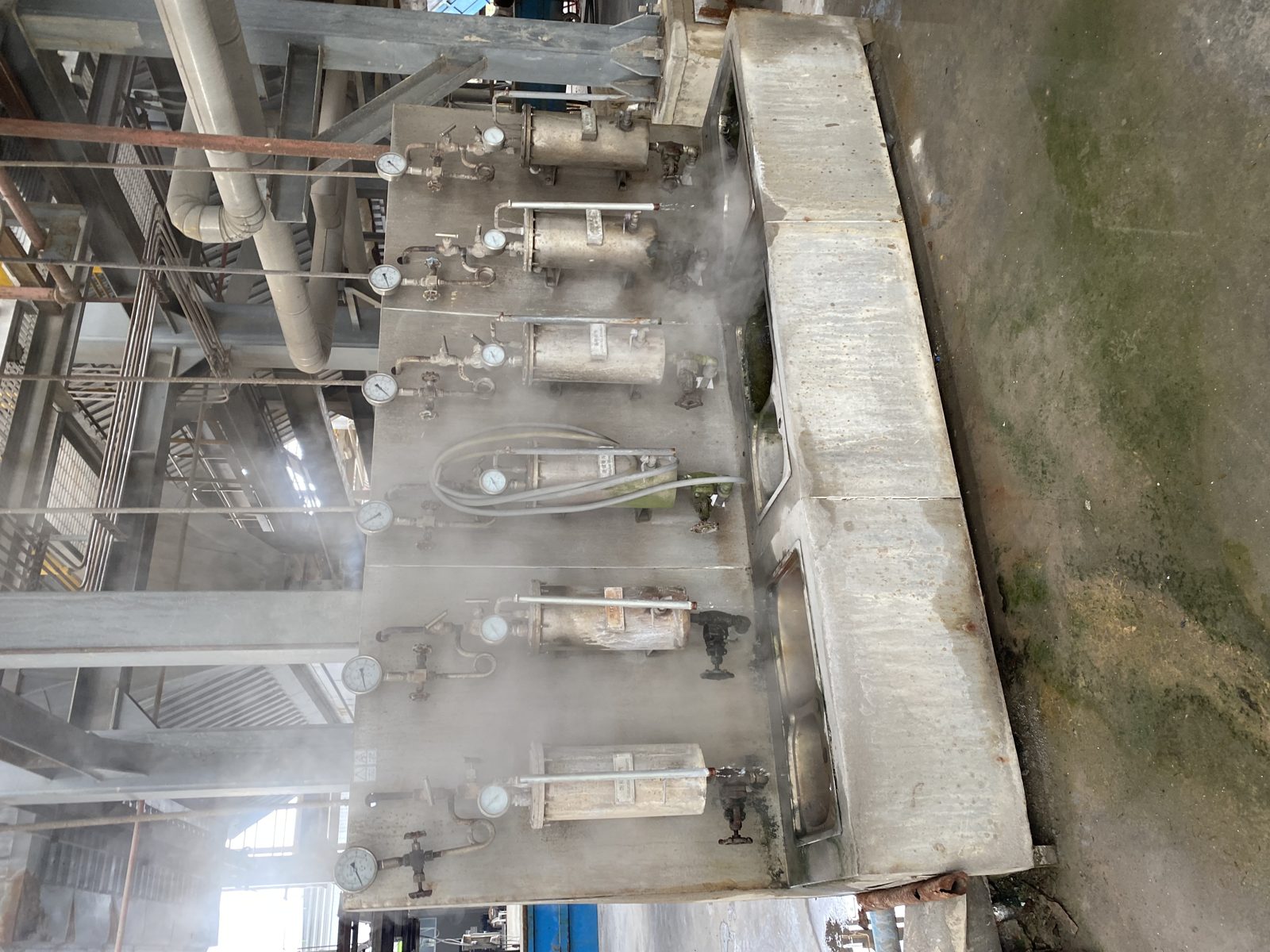 Process pump installation